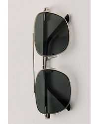 Free People - Brooks Metal Aviator Sunglasses - Lyst