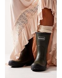 Barbour - Banbury Boots At Free People In Olive, Size: Us 8 - Lyst
