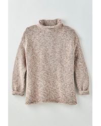 Free People - Opal Rollneck Knit Tunic - Lyst
