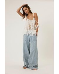 Free People - We The Free Breezy Denim Pull-on Jeans - Lyst