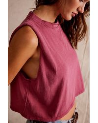 Free People - Tied Up Muscle Top - Lyst
