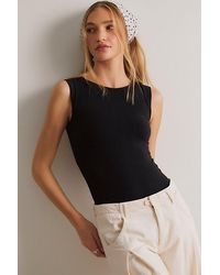 Intimately By Free People - Clean Lines Boat Neck Bodysuit - Lyst