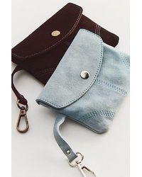 Free People - Lyra Suede Wallet - Lyst