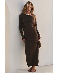 Free People - Hollis Sweater Midi Dress - Lyst