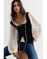 Free People - Eloise Blouse - Lyst