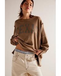 Free People - We The Free Graphic Camden Pullover - Lyst