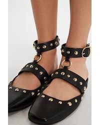 Free People - Camille Mystic O-Ring Flats - Lyst