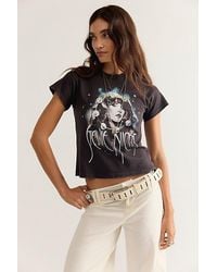 Daydreamer - Stevie Nicks Tambourine Crew Neck Tee - Lyst