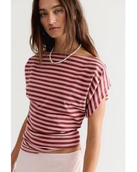 geel - Fletcher Striped Top - Lyst