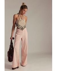 Free People - Breezy Denim Pull-On Jeans - Lyst