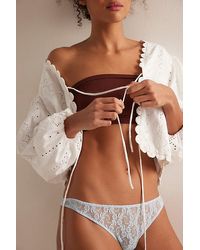 Only Hearts - Stretch Lace Vintage Thong - Lyst
