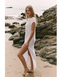 free-est - Clair Fauxchet Midi Dress By - Lyst