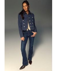 Free People - Double Knot High-Rise Straight Bootcut Jeans - Lyst