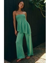 free-est - Krista Cotton-Linen Sweater Set - Lyst