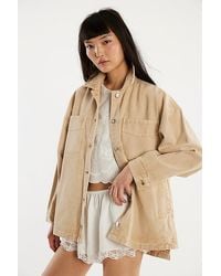 Free People - Madison City Denim Jacket - Lyst