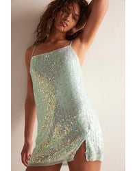 Free People - Midnight Kiss Mini Slip By - Lyst