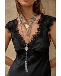 Free People - Saskia Tassel Pendant Necklace - Lyst