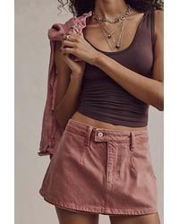 Free People - Gallivanting Peekaboo Skort - Lyst