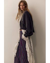 Free People - Jj Asymmetric Sweatshirt - Lyst