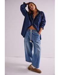 Free People - We The Free Easy Peasy Pull-On Jeans - Lyst