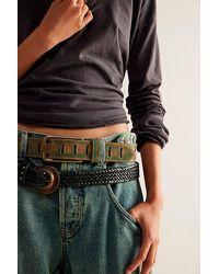 Free People - Brix Belt At Free People In Enchanted Forest, Size: S/m - Lyst