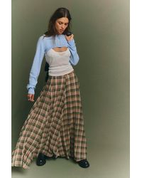 Free People - Ives Mid-Rise Pull-On Maxi Skirt - Lyst