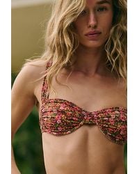 Rhythm - Marie Floral Balconette Bikini Top - Lyst