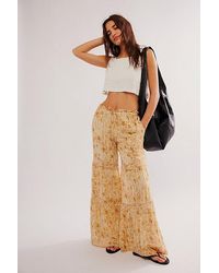 Free People - Emmaline Tiered Pull-on Trousers - Lyst