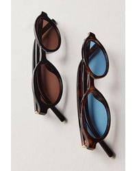 Free People - Josie Polarized Round Sunglasses - Lyst