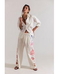 Free People - Hudson Canyon Side Printed Pull-On Pants - Lyst