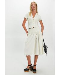 Free People - In Your Eyes Midi Skirt Set - Lyst