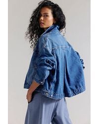 Free People - We The Free Opal Swing Denim Jacket - Lyst