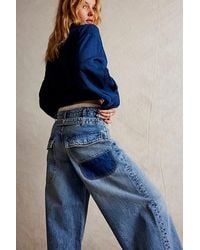 Free People - We The Free Waterfalls Baggy Wide-Leg Jeans - Lyst