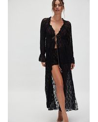 Free People - Dim The Lights Duster - Lyst