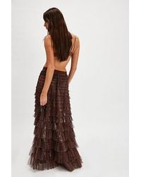 Intimately By Free People - Return Of The Ruffle Maxi Slip Skirt - Lyst