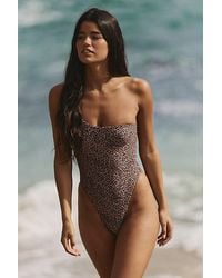 Stone Fox - Willa One-Shoulder One-Piece Swimsuit - Lyst