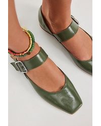 Free People - Good Graces Buckle Flats - Lyst