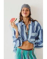 Free People - Cora Crochet Knit Skull Cap - Lyst