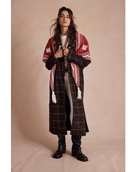 Free People - Over The Coat Shawl Jacket - Lyst