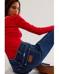 Wrangler - Westward 626 High-rise Bootcut Jeans At Free People In Hot In Here, Size: 26 - Lyst