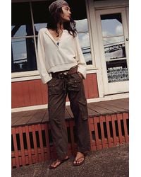 Free People - We The Free Tahiti Pull-On Cargo Pants - Lyst