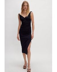 Free People - Long Live Mesh Midi Slip - Lyst