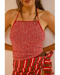 Free People - Rook Sweater Halter Top - Lyst