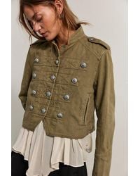 Free People - Ryland Band Jacket - Lyst