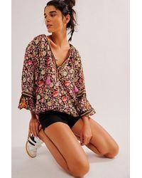 Spell - Impala Lily Tie Blouse - Lyst