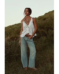 Free People - Good Luck Mid-rise Barrel Jeans - Lyst