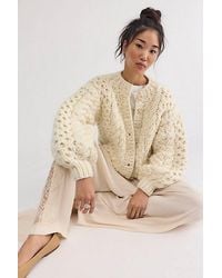 Mr. Mittens - Charlotte Honey Cable Knit Cardi - Lyst