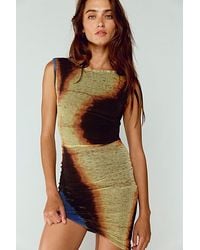 Feners - Caracola Mini Dress - Lyst