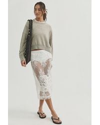 Intimately By Free People - Just A Dream Midi Slip Skirt By - Lyst