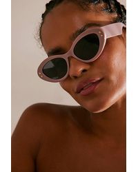 Free People - Star Studded Cat Eye Sunglasses - Lyst
